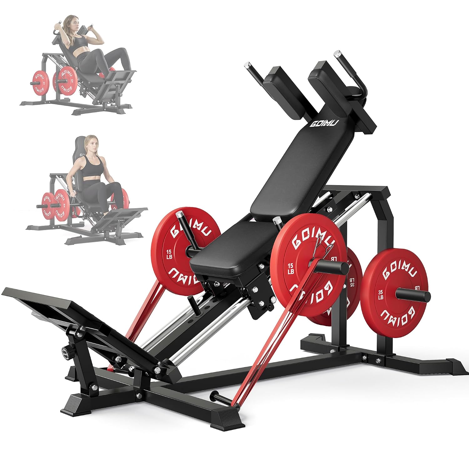 Home Gym With Leg Press - L5 Leg Press Hack Squat Maschine,