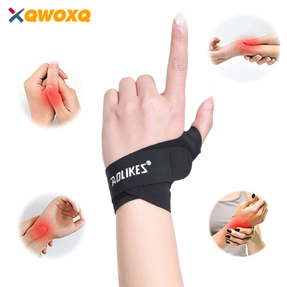 Lifting Straps Wrist - Verstellbare Daumenstütze, Armband, Handgelenkstütze, Riemen, Wickelschiene,