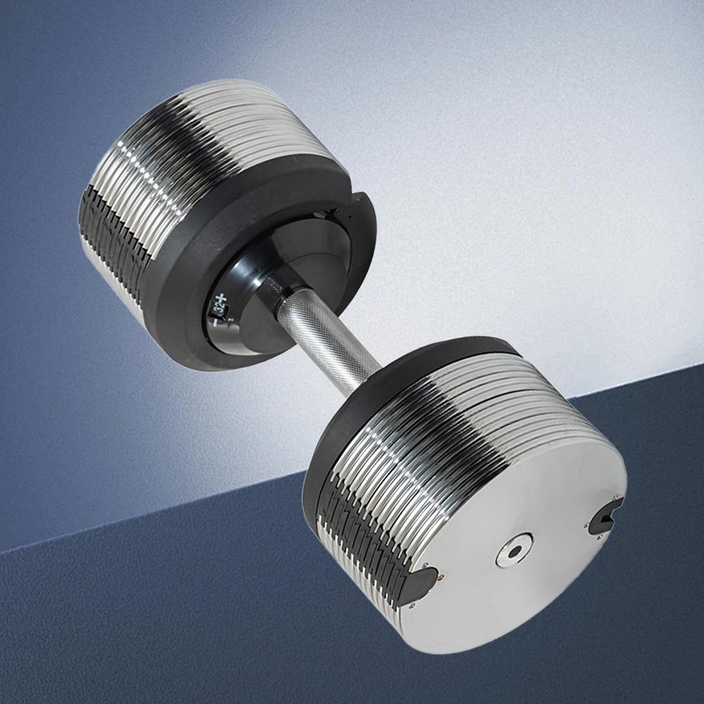 Home Gym No Equipment - 40kg Verstellbares Kurzhantel-Set mit Freien Gewichtsintervallen