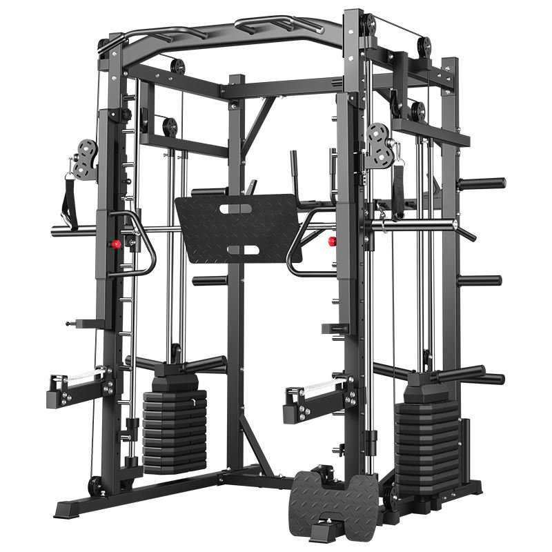 Home Gym Half Rack - Smith Machine Umfassendes Trainingsgerät Power Rack