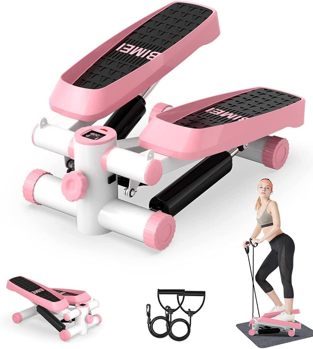 Leg Home Gym Workout - Tragbares Heim-Fitnessgerät Mini-Stepper mit LCD-Display und