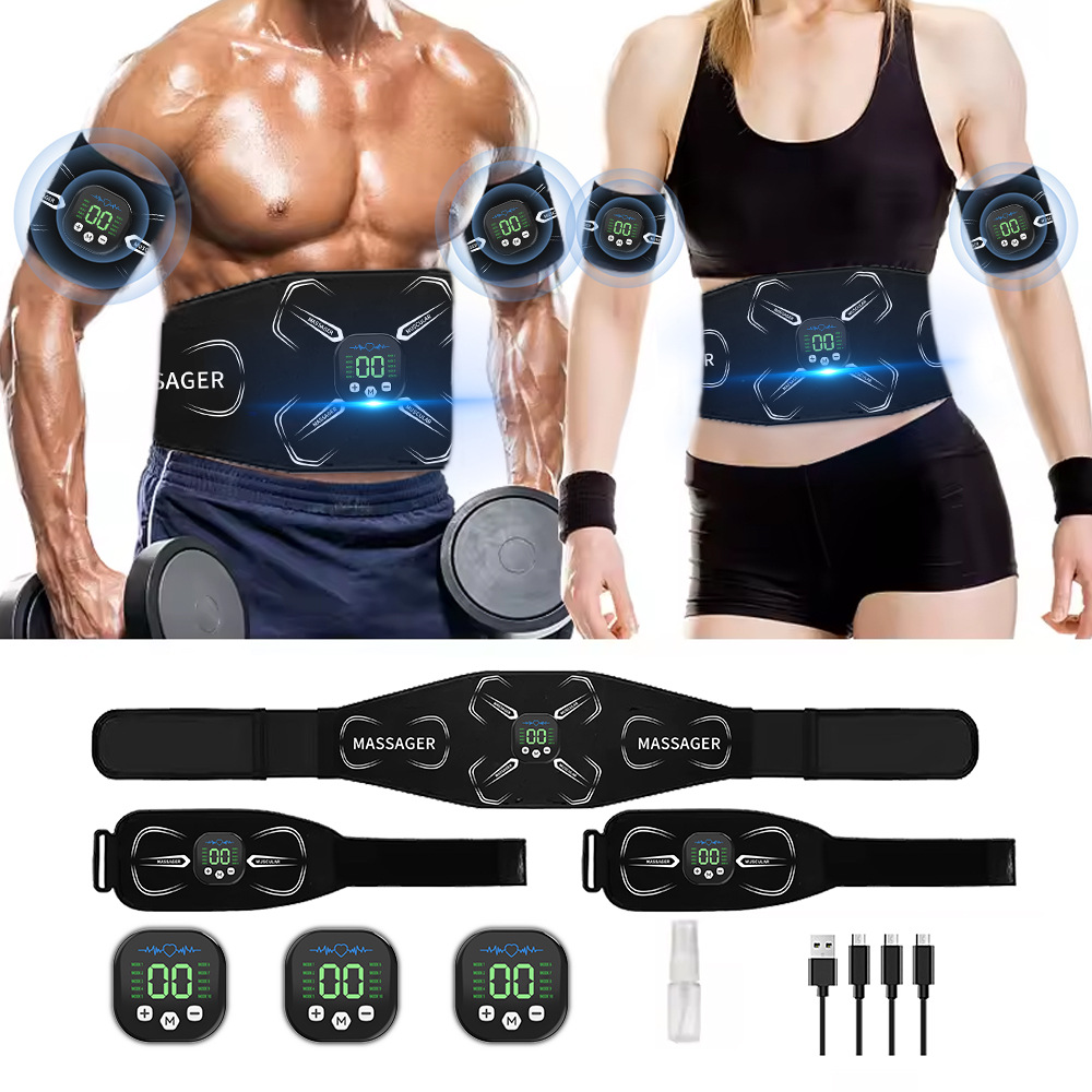 Leg Home Gym Workout - EMS Muskelstimulator Bauchtrainer Abs Toner Arm