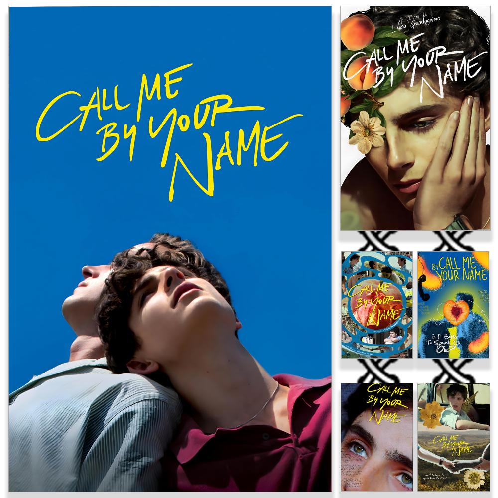 Home Gym Names - Film-Poster „Call Me By Your Name“