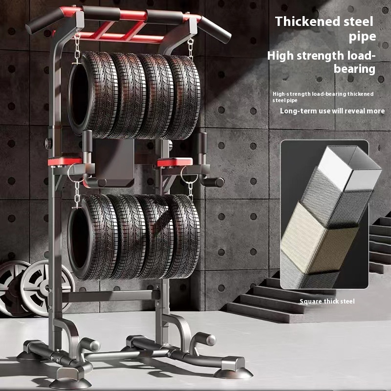 Home Gym Half Rack - Klimmzugstange für Zuhause, drinnen, ohne Bohren,