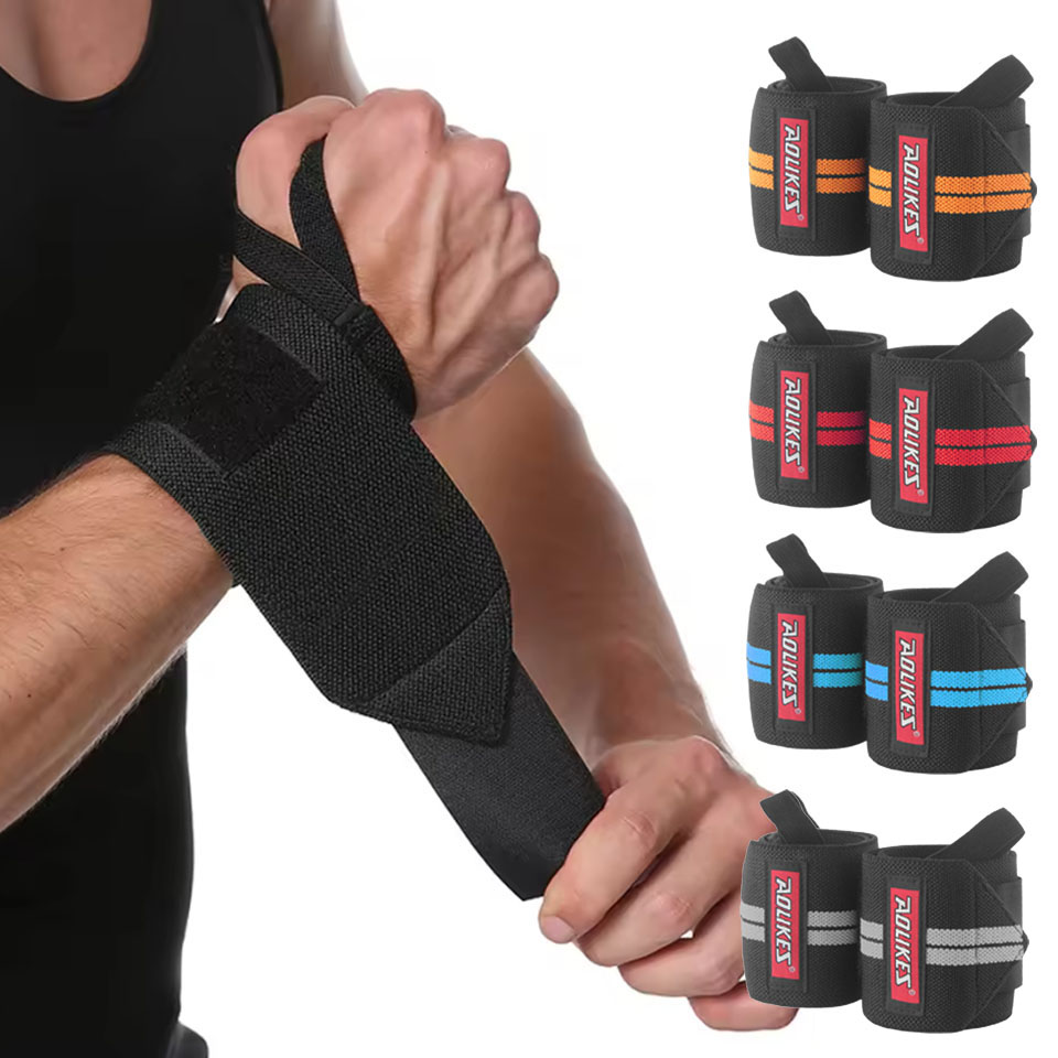 Lifting Straps Wrist - AOLIKES Fitness Handgelenkbandagen Gewichtheben Gym Handgelenkstützen