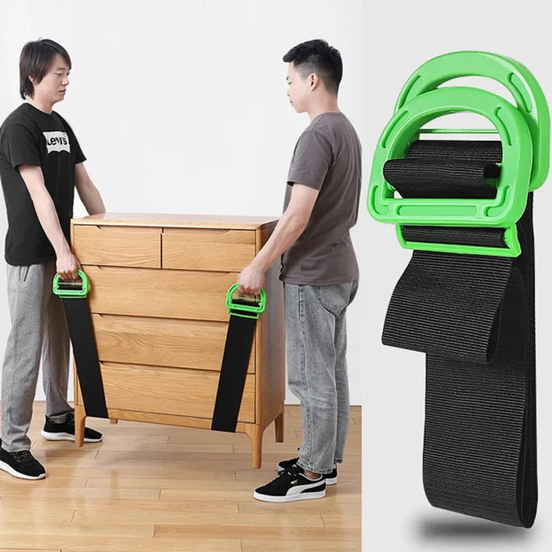 Lifting Straps Wrist - Möbel-Transportgurte Verstellbare Handgelenk- und Unterarmgurte Gabelstapler-Hebegurte