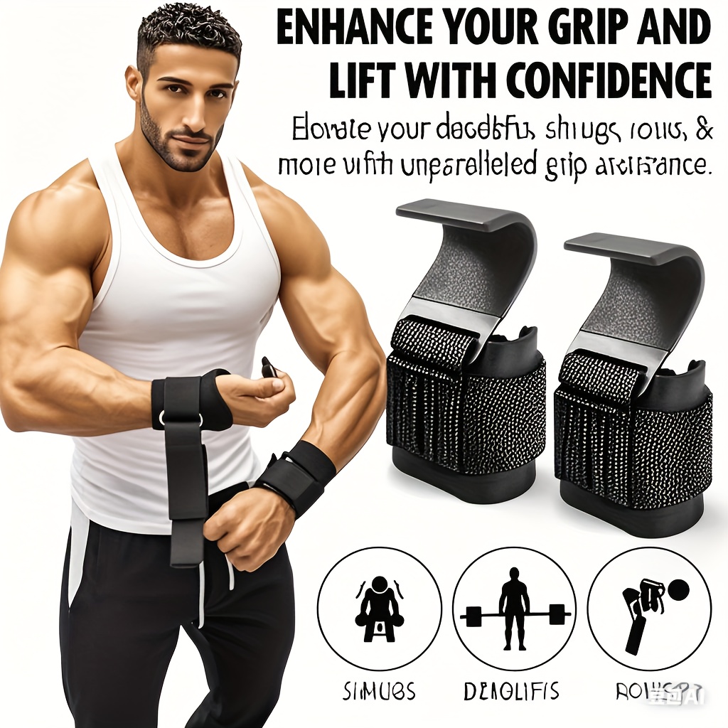Gewichtheber-Hakengriffe mit H – Lifting Straps Wrist Bewertung und Preis