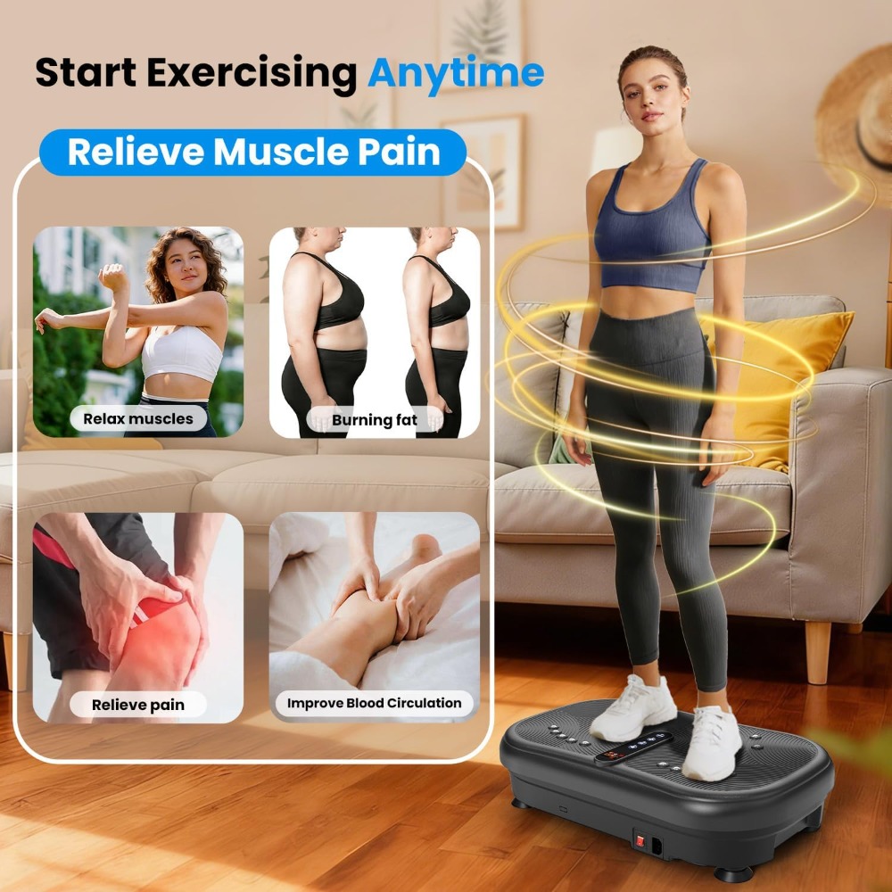 AXV Vibrationsplatte Fitness-P – Leg Home Gym Workout Bewertung und Preis