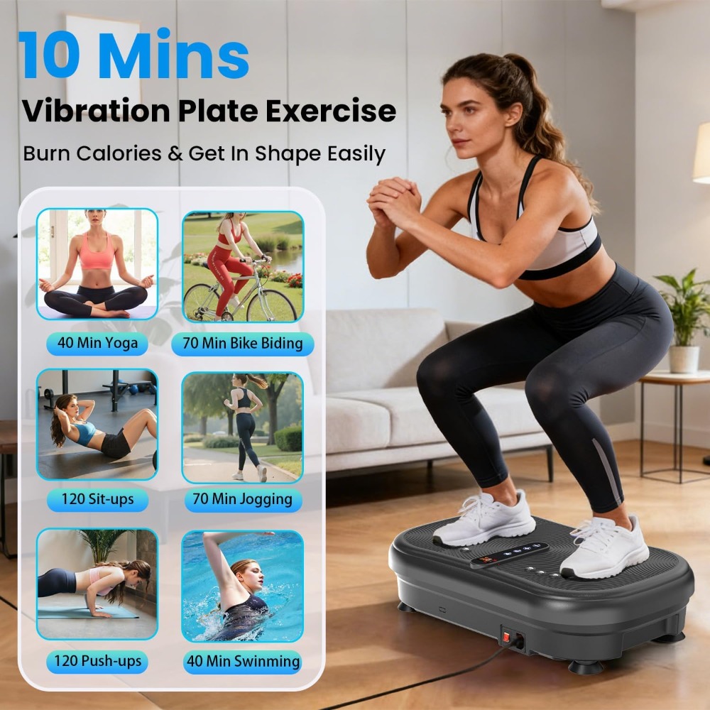 AXV Vibrationsplatte Fitness-P – Leg Home Gym Workout Bewertung und Preis