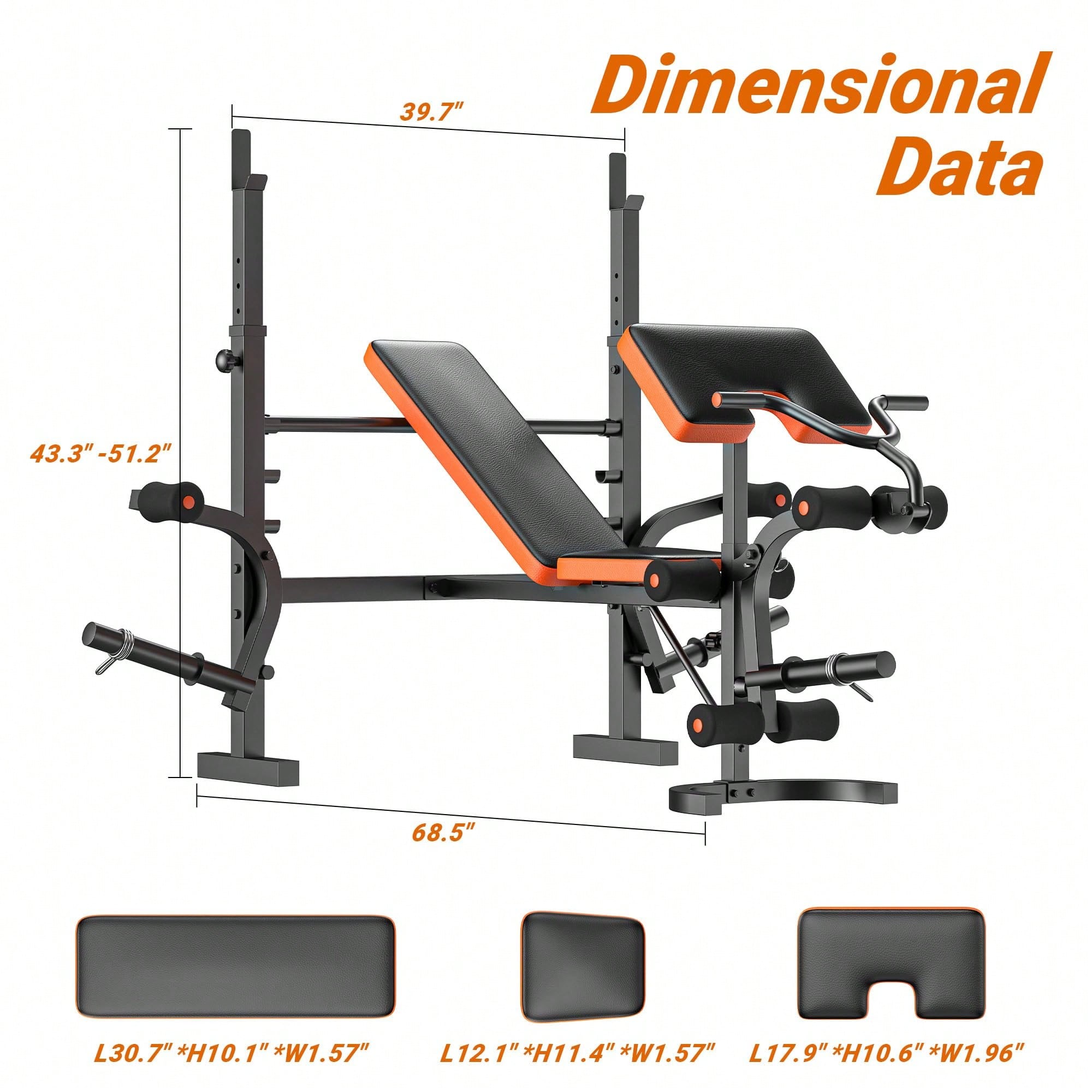 GIKPAL Hantelbank, Hantelbank- – Home Gym With Leg Press Bewertung und Preis