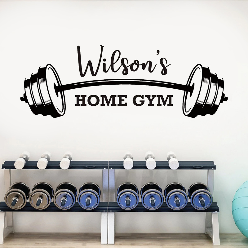 Personalisierter Wandaufkleber – Home Gym Names Bewertung und Preis
