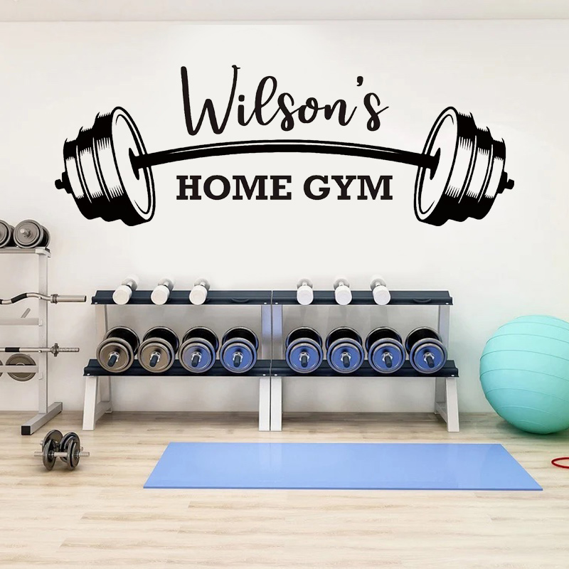 Personalisierter Wandaufkleber – Home Gym Names Bewertung und Preis
