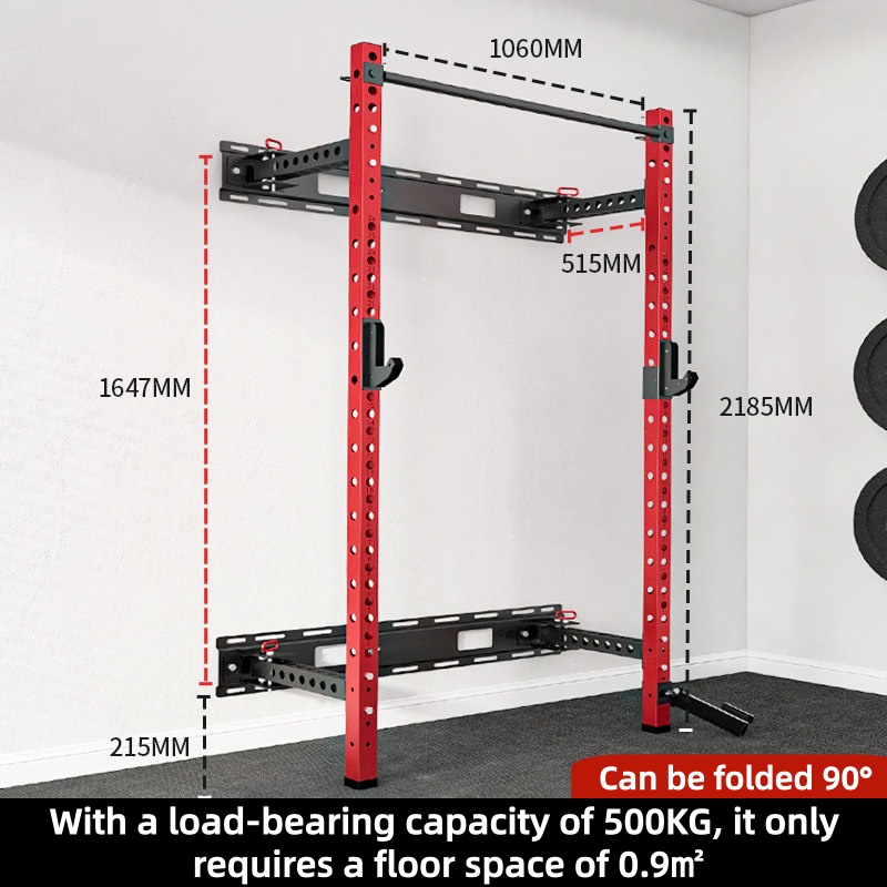 Verstellbarer Power Cage Wandm – Home Gym Half Rack Bewertung und Preis