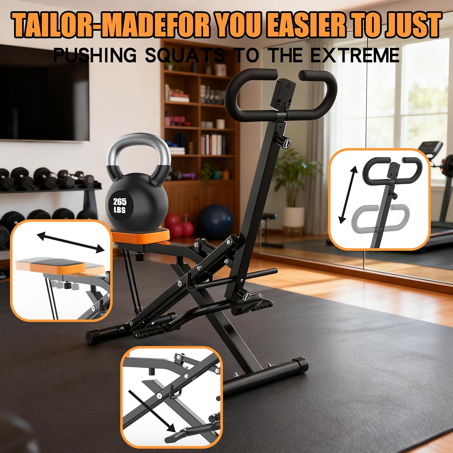 Kniebeugentrainer für Zuhause, – Home Gym With Leg Press Bewertung und Preis