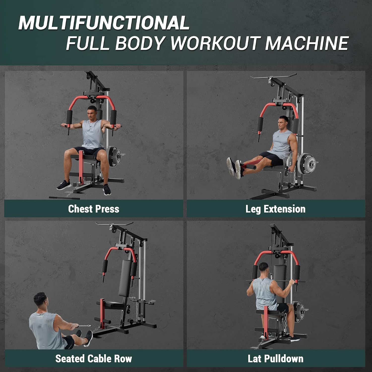 Ganzkörper-Heimfitnessgerät mi – Home Gym With Leg Press Bewertung und Preis
