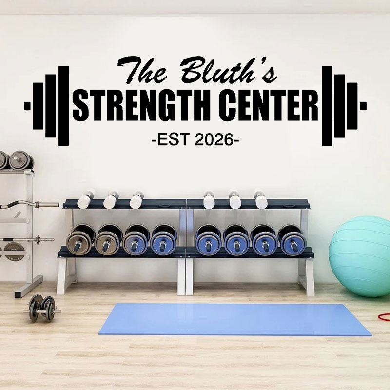 Personalisierter Namensaufkleb – Home Gym Names Bewertung und Preis