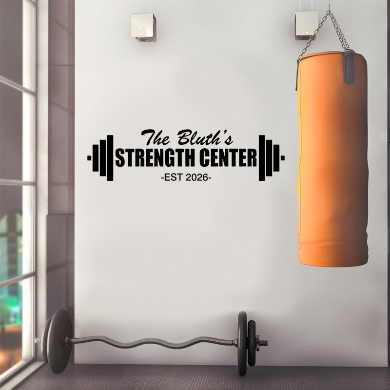 Personalisierter Namensaufkleb – Home Gym Names Bewertung und Preis