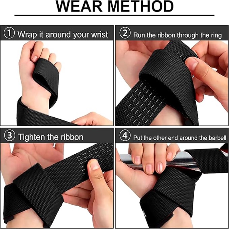 Handgelenkschlaufen für Gewich – Lifting Straps Wrist Bewertung und Preis