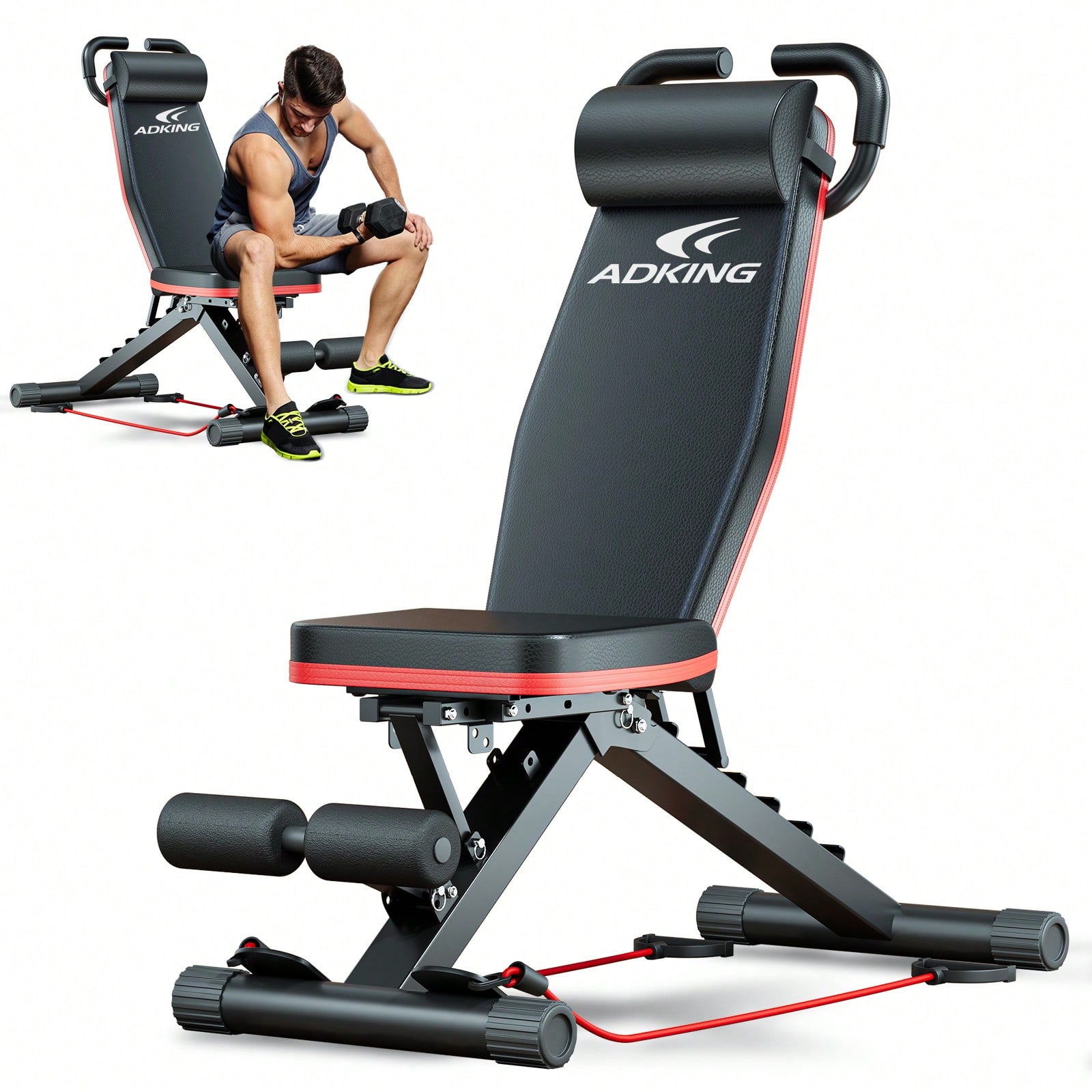 Wadenhebe-Maschine mit Stahlko – Home Gym With Leg Press Bewertung und Preis