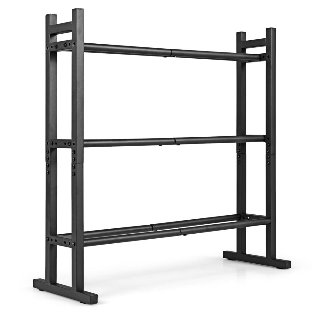 Robustes 3-stufiges Hantelrega – Fitness Home Gym Equipment Bewertung und Preis