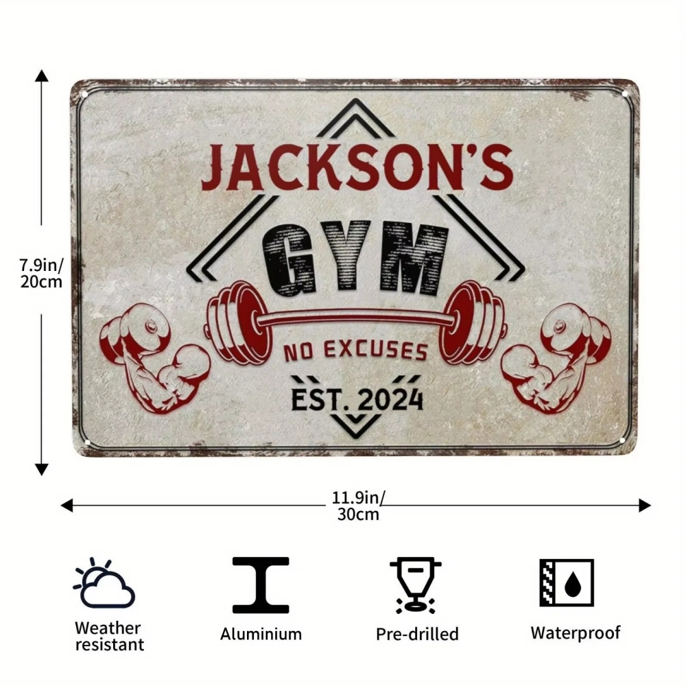 Personalisiertes Vintage-Namen – Home Gym Names Bewertung und Preis