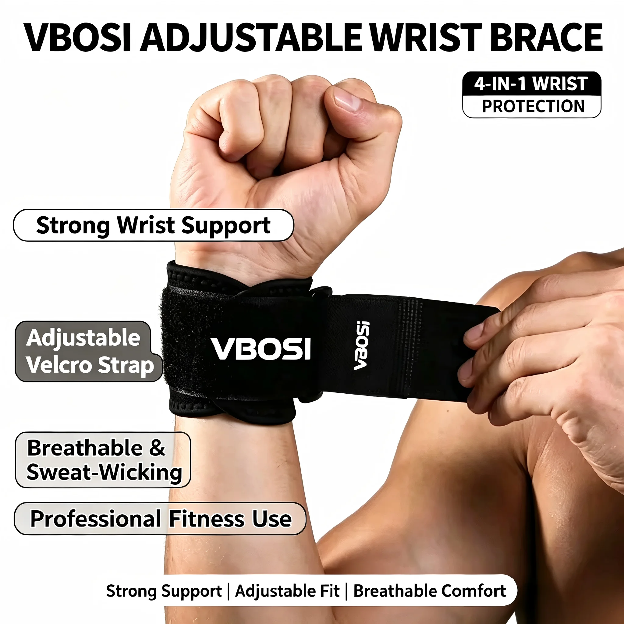 Professionelle Atmungsaktive H – Lifting Straps Wrist Bewertung und Preis