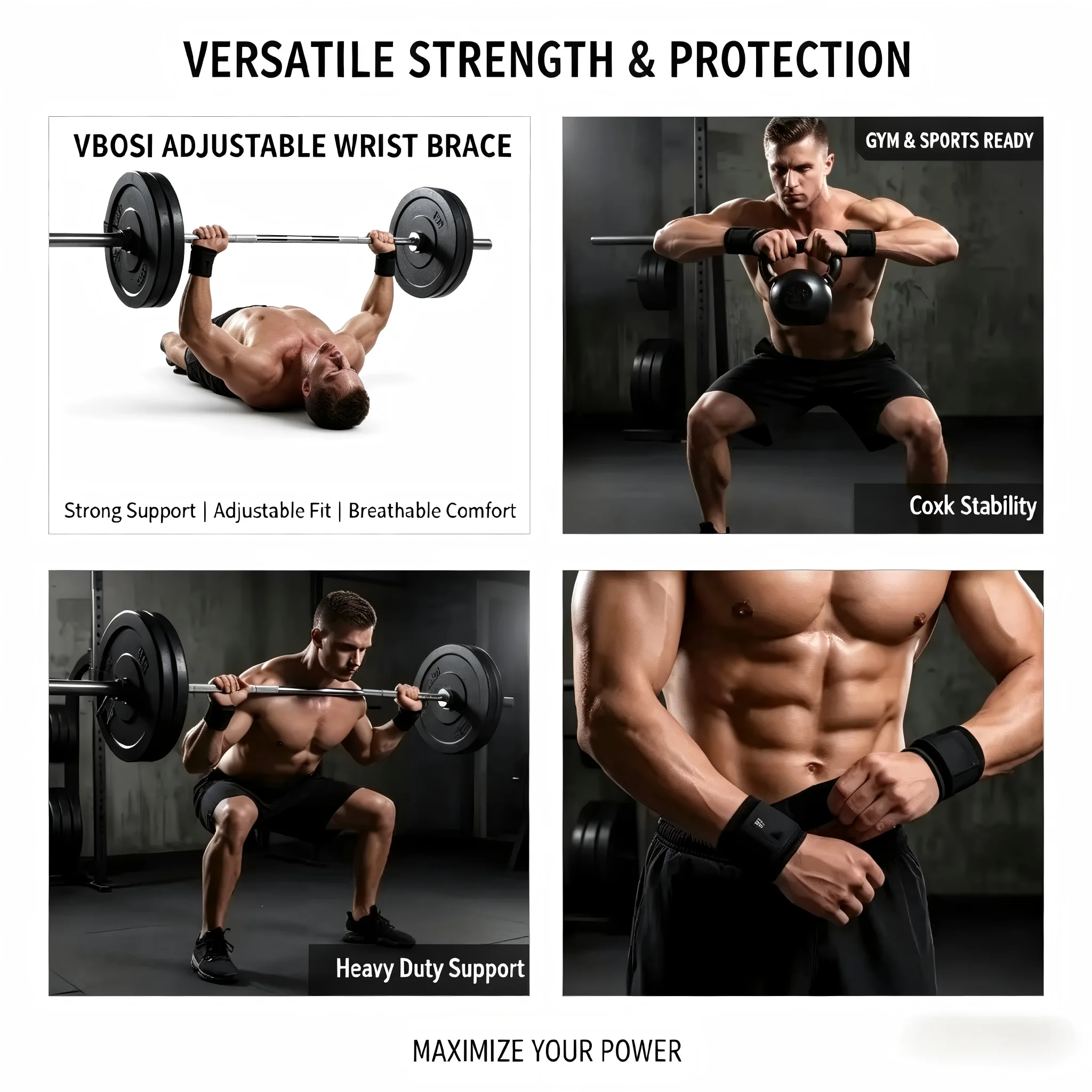 Professionelle Atmungsaktive H – Lifting Straps Wrist Bewertung und Preis