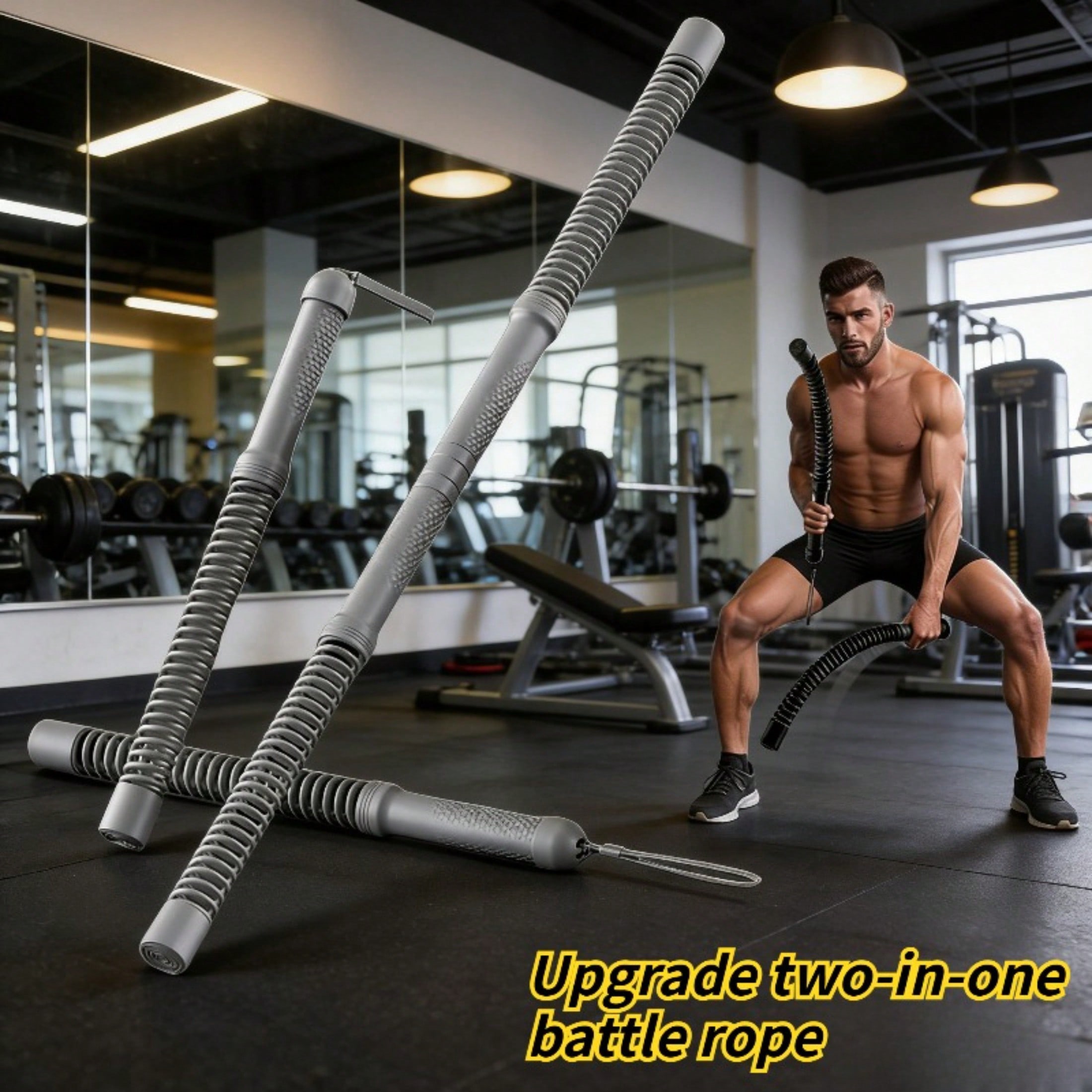 2-in-1 Verbessertes kabelloses – Fitness Home Gym Equipment Bewertung und Preis