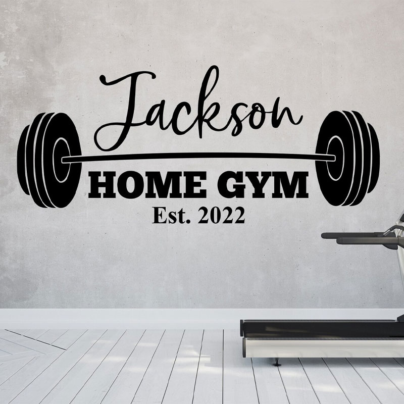Personalisierter Familienname  – Home Gym Names Bewertung und Preis