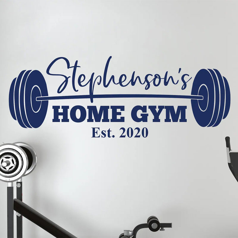 Personalisierter Familienname  – Home Gym Names Bewertung und Preis