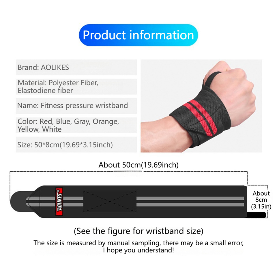 AOLIKES Fitness Handgelenkband – Lifting Straps Wrist Bewertung und Preis